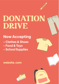 Donation Drive Flyer