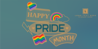 Stick on the Pride Twitter Post