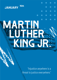 Honoring Martin Luther Poster