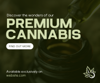 Premium Cannabis Facebook Post