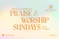 Sunday Worship Pinterest Cover