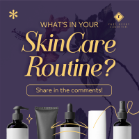 Beauty Skincare Engagement Instagram Post Image Preview