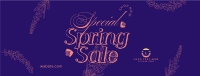 Special Spring Sale Facebook Cover