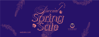 Special Spring Sale Facebook Cover Image Preview