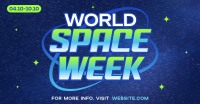 Y2K Space Week Facebook Ad