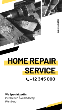 Modern Repair Service Instagram Story