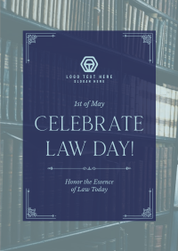 Formal Law Day Poster