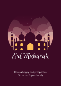 Happy Eid Mubarak Flyer