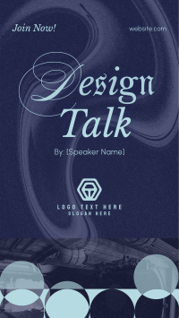 Modern Design Talk Facebook Story