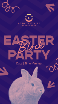 Easter Community Party Instagram Reel Image Preview