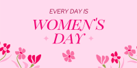 Women's Day Everyday Twitter Post