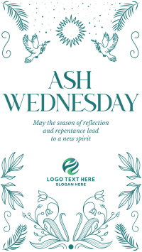 Rustic Ash Wednesday TikTok Video