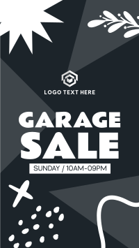 Garage Sale Notice Instagram Story