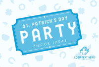 Lucky Irish Pattern Pinterest Cover