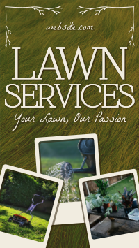 Rustic Lawn Services TikTok Video