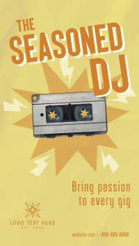 Seasoned DJ Cassette Instagram Reel Image Preview