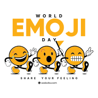 Fun Emoji's Instagram Post Design