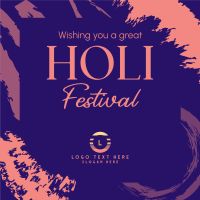 Holi Festival Instagram Post