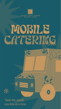 Mobile Food Truck TikTok Video Design