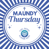 Maundy Thursday Holy Thursday Instagram Post Image Preview