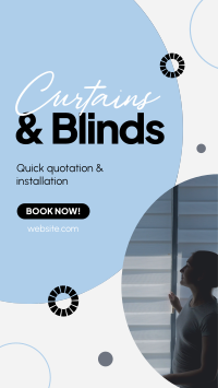Curtains & Blinds Installation Instagram Reel Image Preview