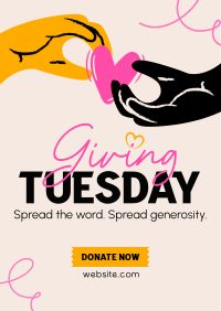 Give back this Giving Tuesday Flyer