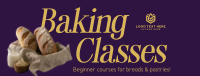 Beginner Baking Class Facebook Cover Image Preview