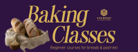 Beginner Baking Class Facebook Cover Image Preview