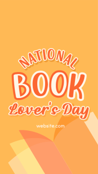 Book Lovers Greeting Facebook Story