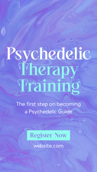 Psychedelic Therapy Training Instagram Story