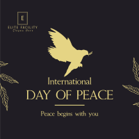 Day Of Peace Dove Instagram Post