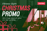 Christmas Gym Promo Pinterest Cover