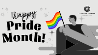 Modern Pride Month Celebration Animation