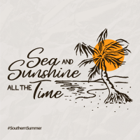 Sea and Sunshine Instagram Post
