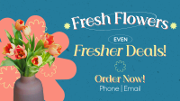 Flower Facebook Event Cover example 2