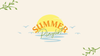 Beachy Summer Music YouTube Banner