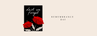 Remembrance Day Facebook Cover