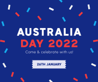 Confetti Australia Day Facebook Post