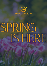 Spring Poster example 4