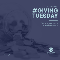 Giving Tuesday Coins Instagram Post Image Preview