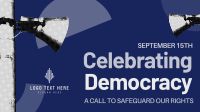 Modern Democracy Celebration Animation