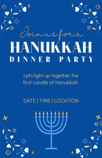 Menorah Lighting Invitation