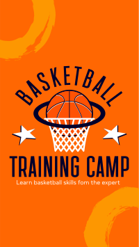 Train Your Basketball Skills Instagram Story