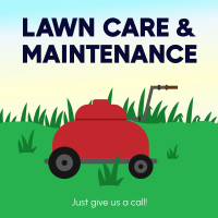 Lawn Care And Maintenance Instagram Post Design
