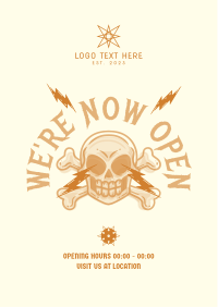 Tattoo Shop Opening Flyer