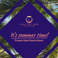 It's Summer Time Promo Instagram Post