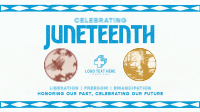 Retro Juneteenth Greeting Animation