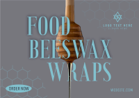 Natural Beeswax  Postcard