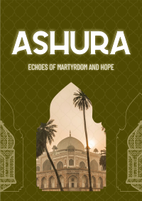 Decorative Ashura Poster