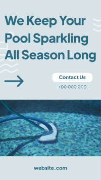 Pool Sparkling Instagram Reel